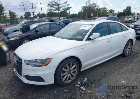 2013 Audi A6 3.0T Premium из США, поврежденный, VIN WAUHGAFC7DN061597